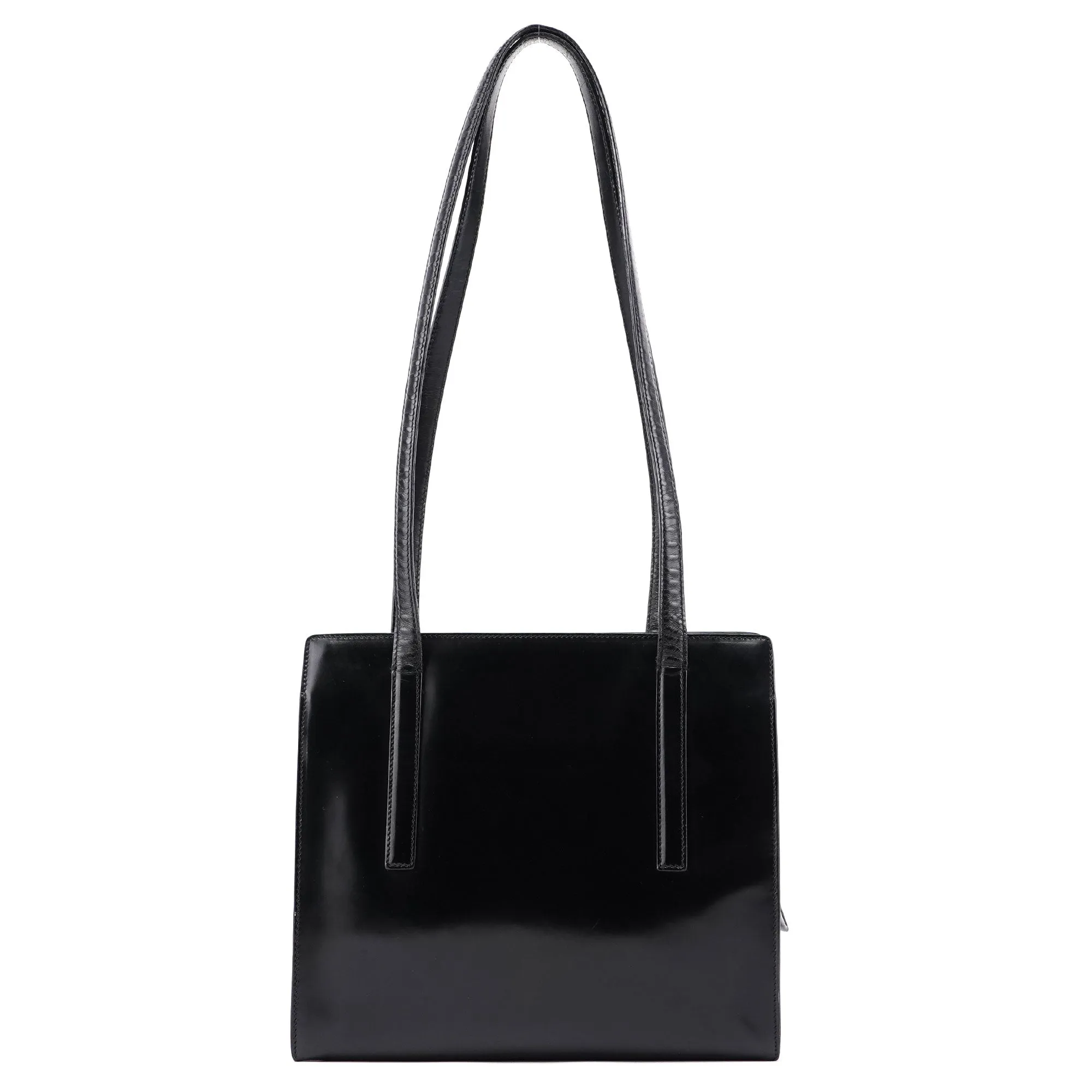 1995 Black Spazzolato Tote Bag