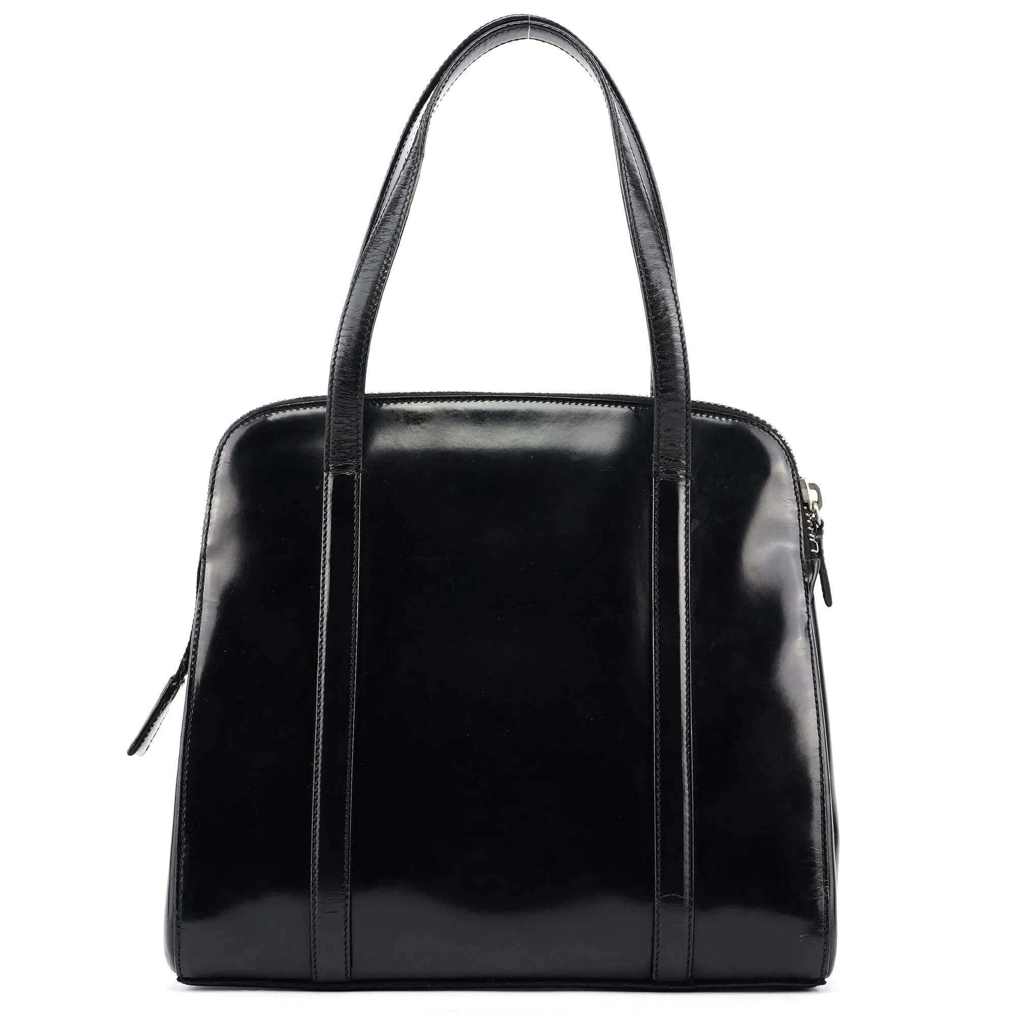 1995 Black Spazzolato Tote