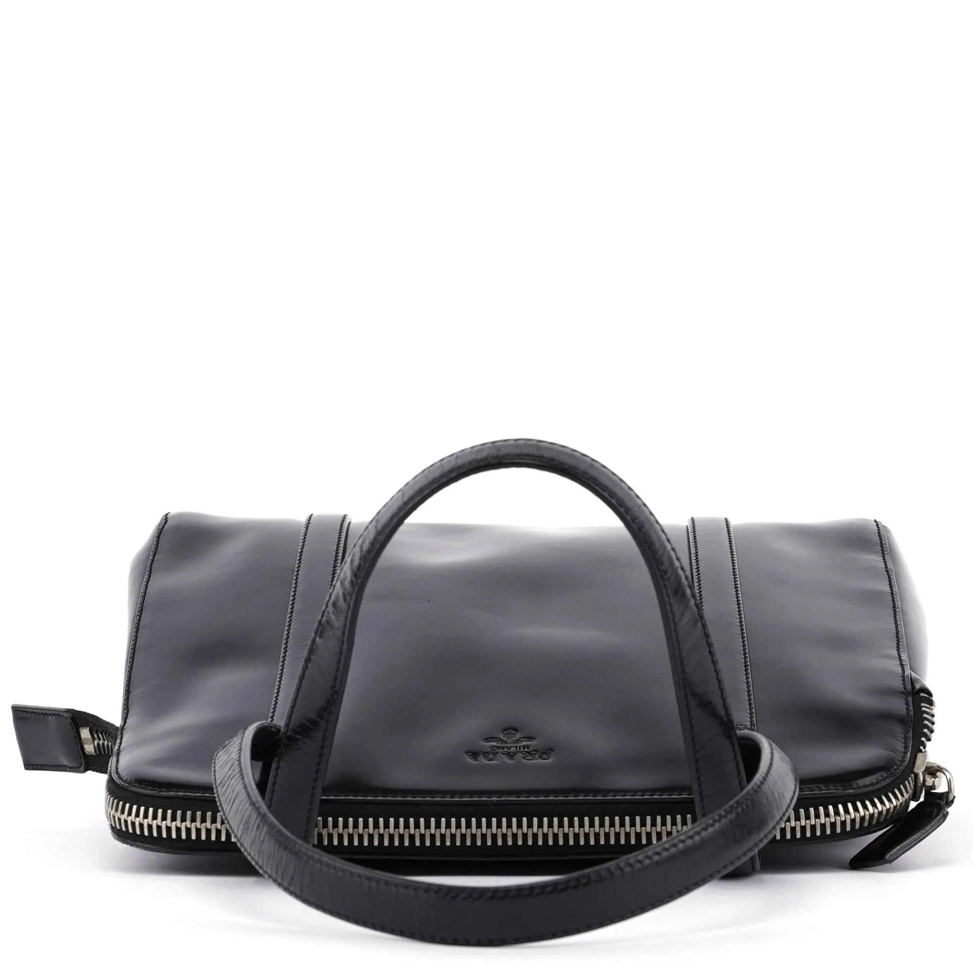1995 Black Spazzolato Tote