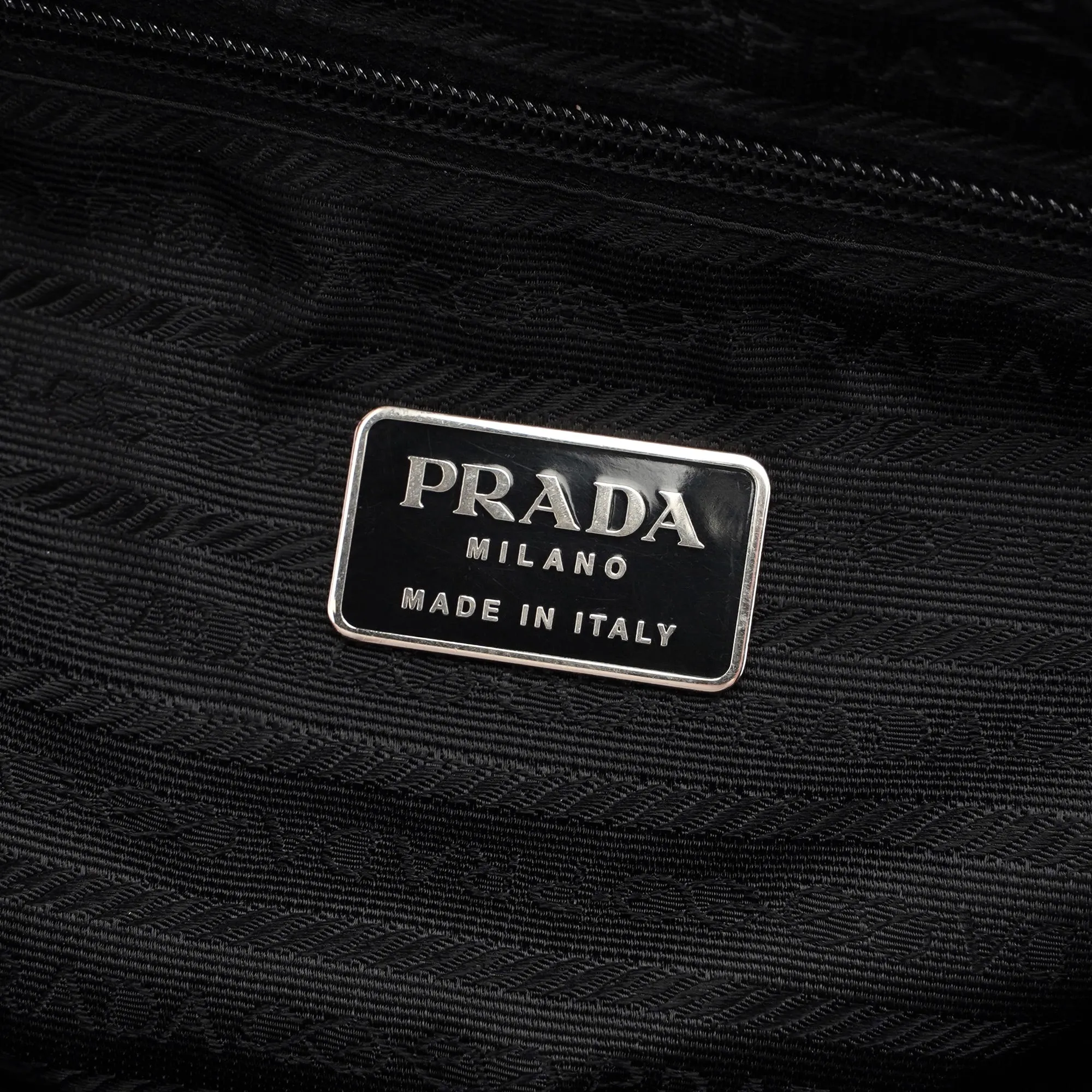 1995 Black Spazzolato Tote