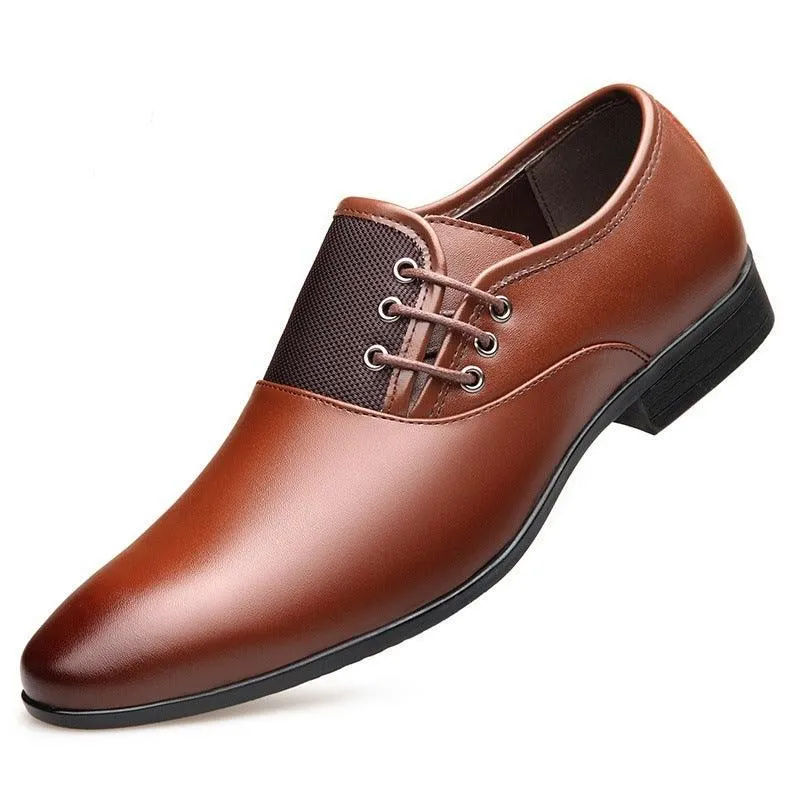 46 Leather Business 45 Formal Pointed Shoes - Professional Elegance for Men