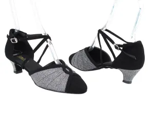 6825B 105 Glitter Black Satin_H_Black Nubuck