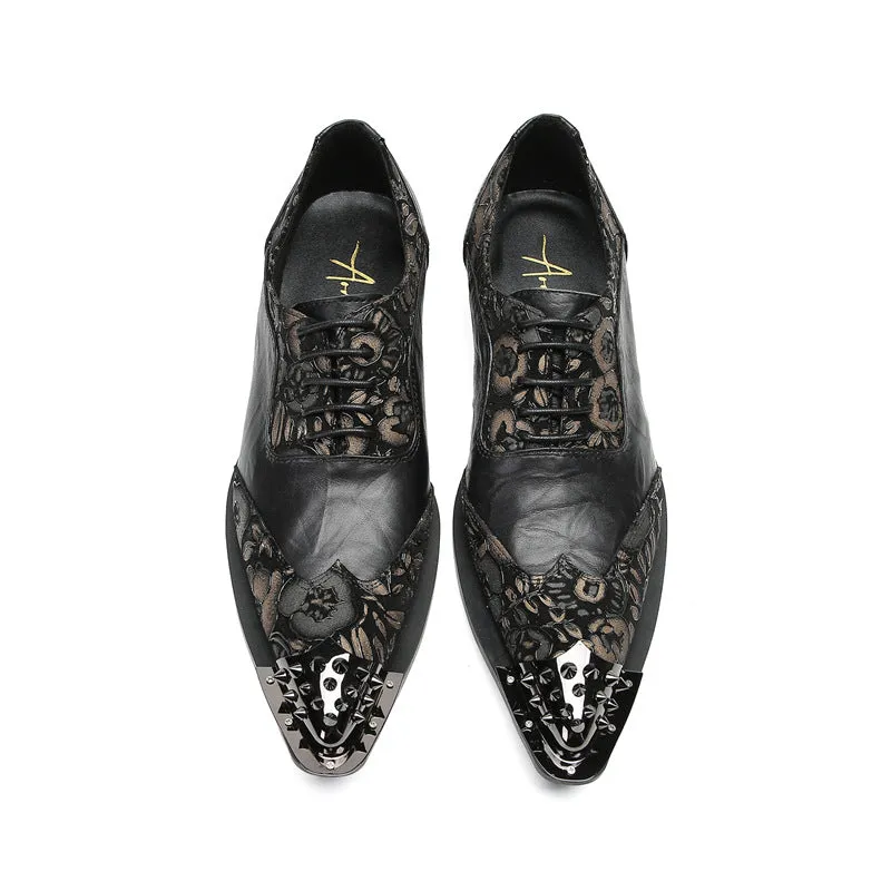 A wholesale leather shoe men's cowhide Korean version breathable formal men's leather shoes patent leather cowhide business pointed youth wedding shoes
