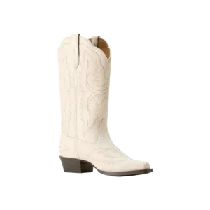 Ariat Youth Cassanova Western Boots - Distressed Ivory 10053781