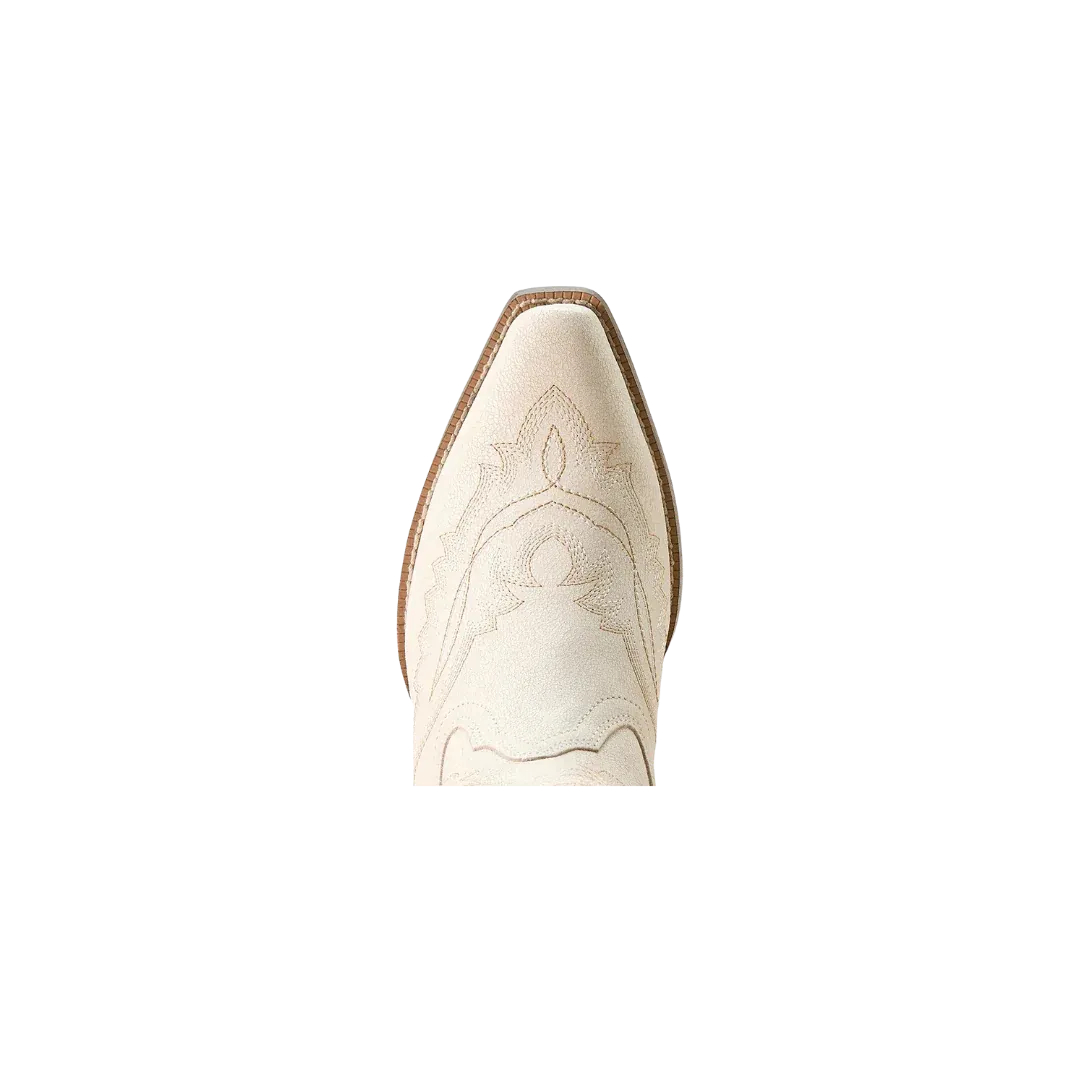 Ariat Youth Cassanova Western Boots - Distressed Ivory 10053781