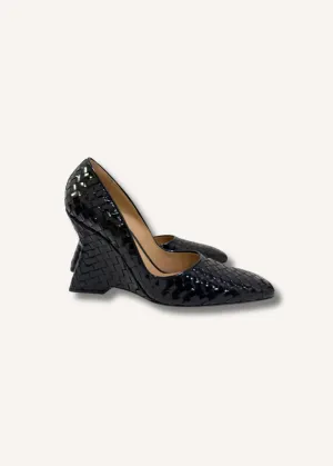 Bottega Veneta Intrecciato Comet Heels