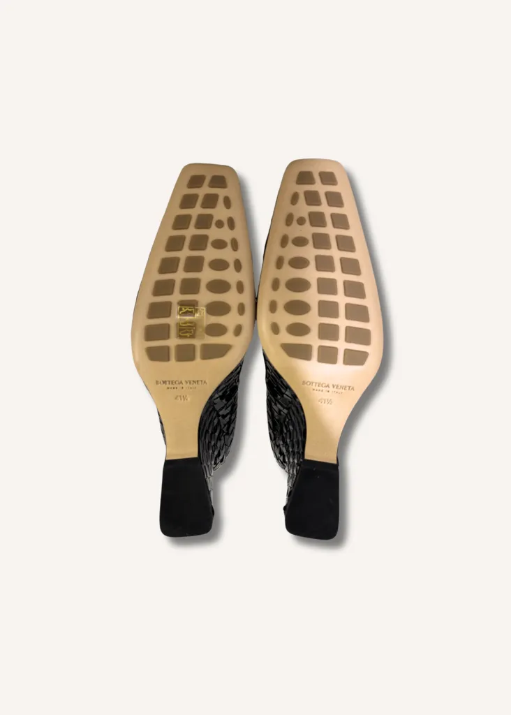 Bottega Veneta Intrecciato Comet Heels