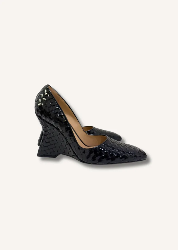 Bottega Veneta Intrecciato Comet Heels