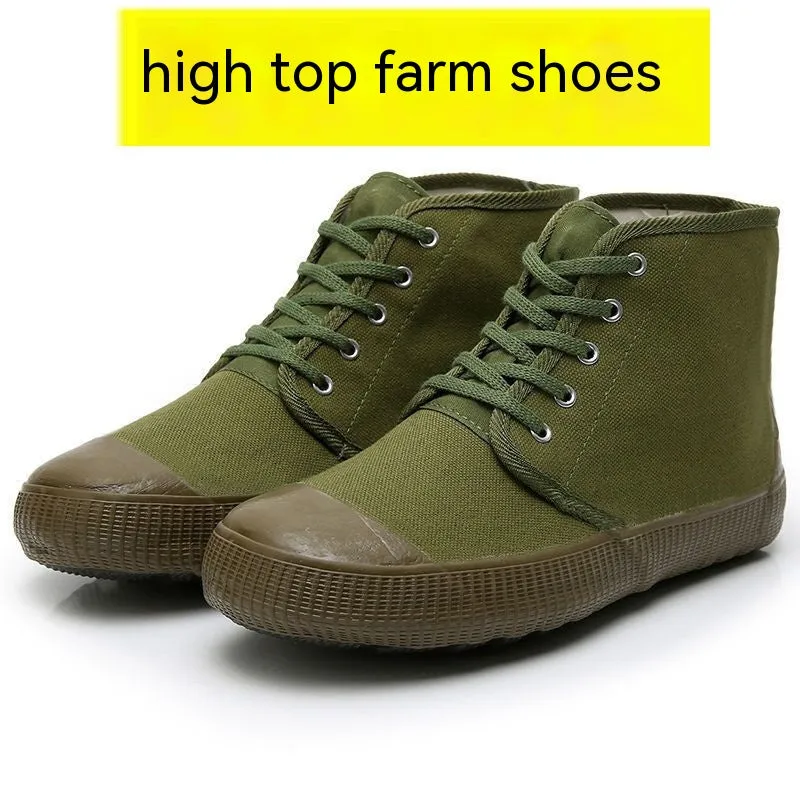 Breathable Rubber Sneakers for Enhanced Protection