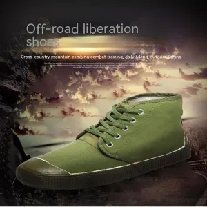 Breathable Rubber Sneakers for Enhanced Protection