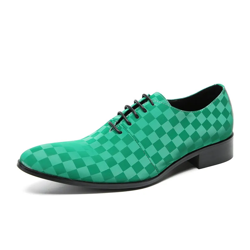 Brogue leather shoes for men, spring and autumn, hollow breathable cowhide leather wedding and groom shoes, formal business casual men's shoes