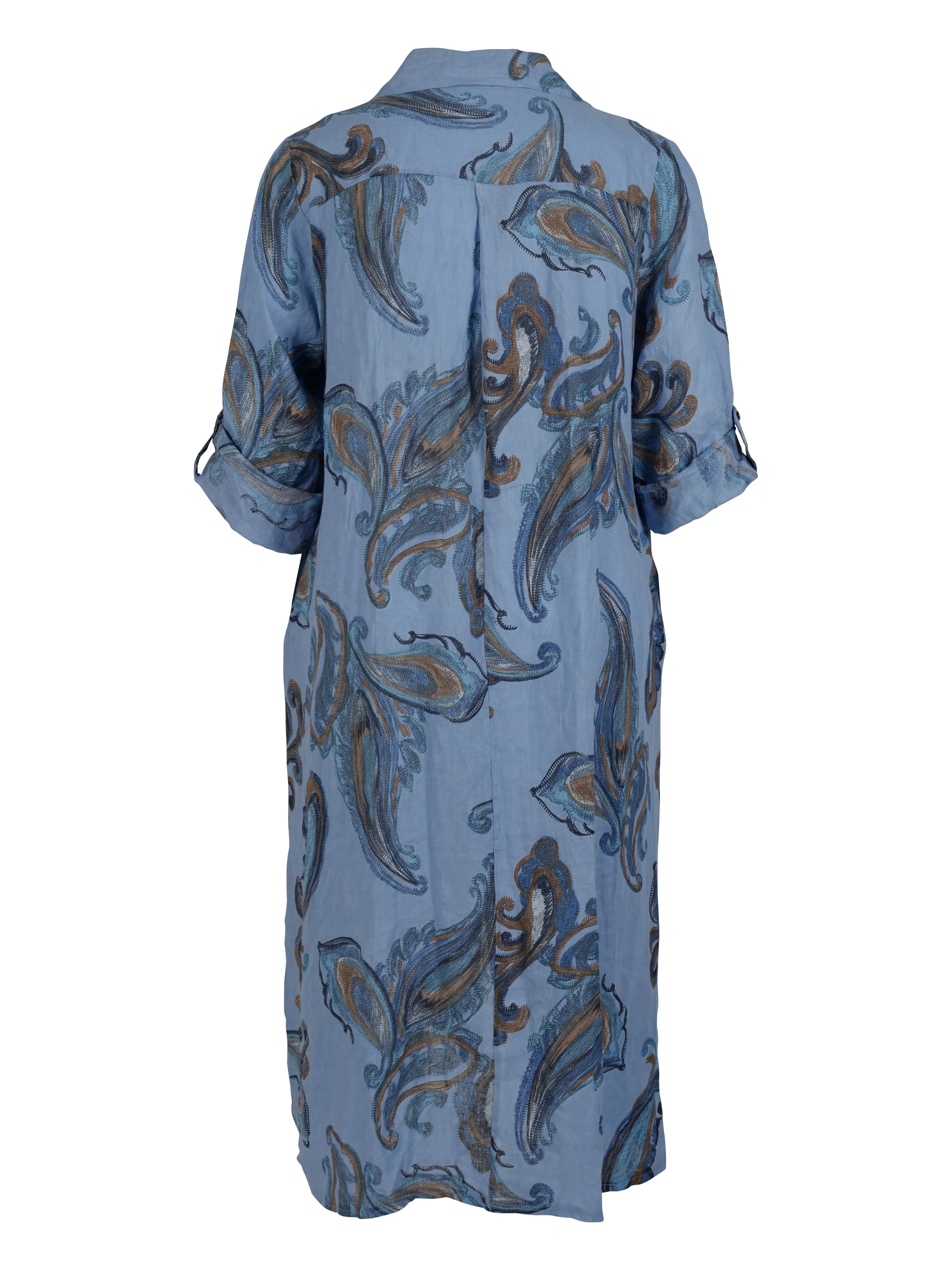 CARY DRESS - Blue mix