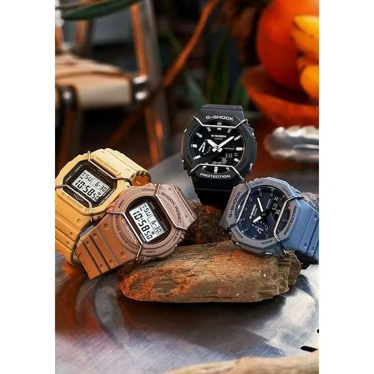 CASIO G-SHOCK TONE ON TONE SERIES ANALOG DIGITAL DIAL GREY MEN WATCH GA-2100PTS-8AJF