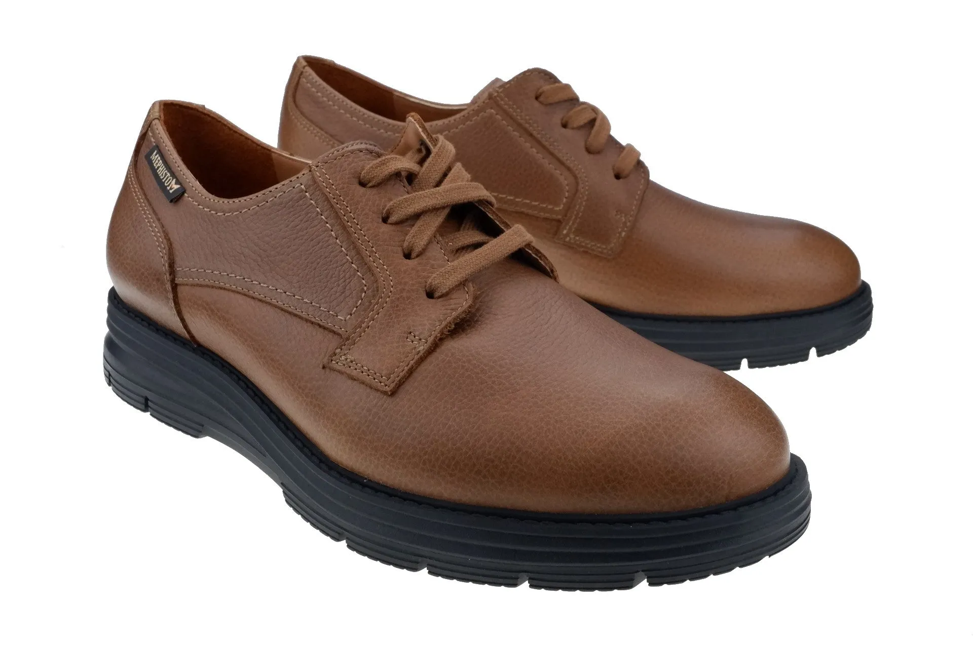 'Cedrik' men's lace-up shoe - Brown
