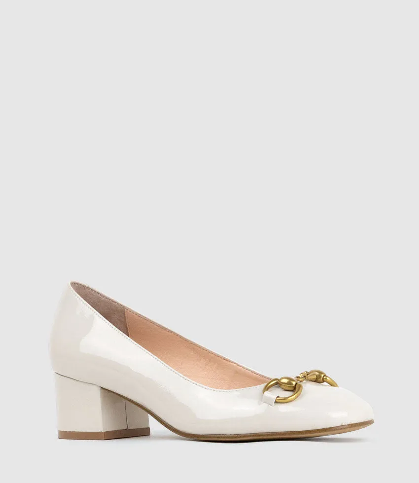 CHERISH45 Pump with Trim in Bone Patent