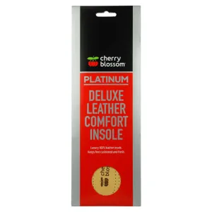 Cherry Blossom Deluxe Leather Comfort Insoles