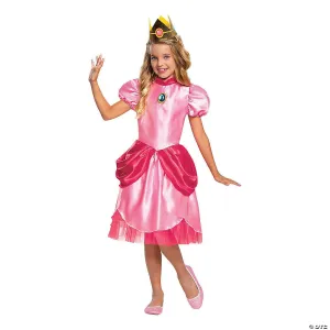 Child Deluxe Super Mario Bros. Princess Peach Costume