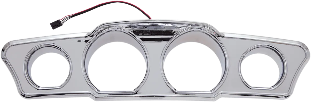 Ciro 42200 Chrome Dash Accent with LEDs