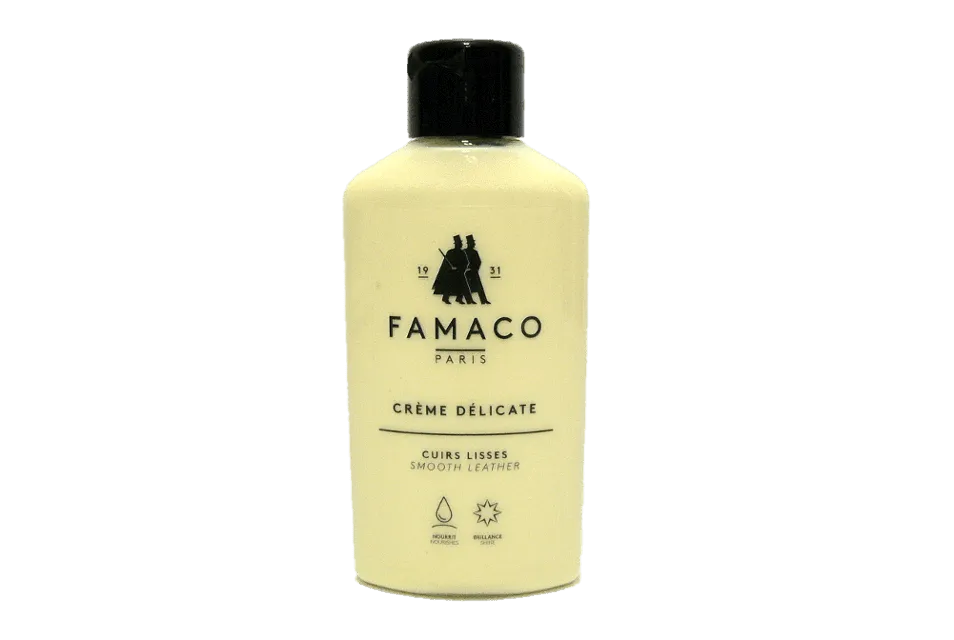 Creme Delicate Lotion for Smooth Elegant Leather by Famaco France
