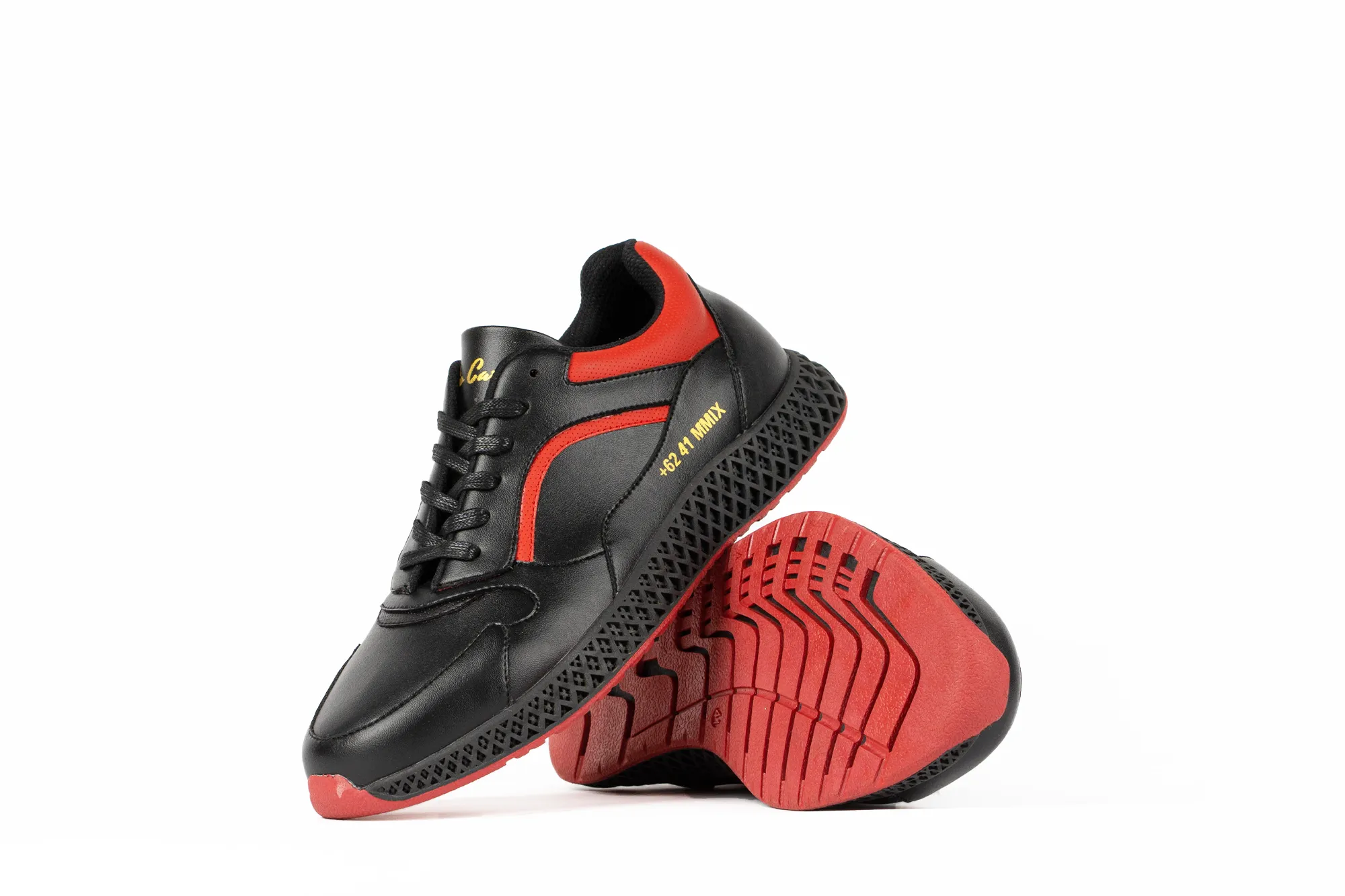 DAMON | BLACK / RED | MEN