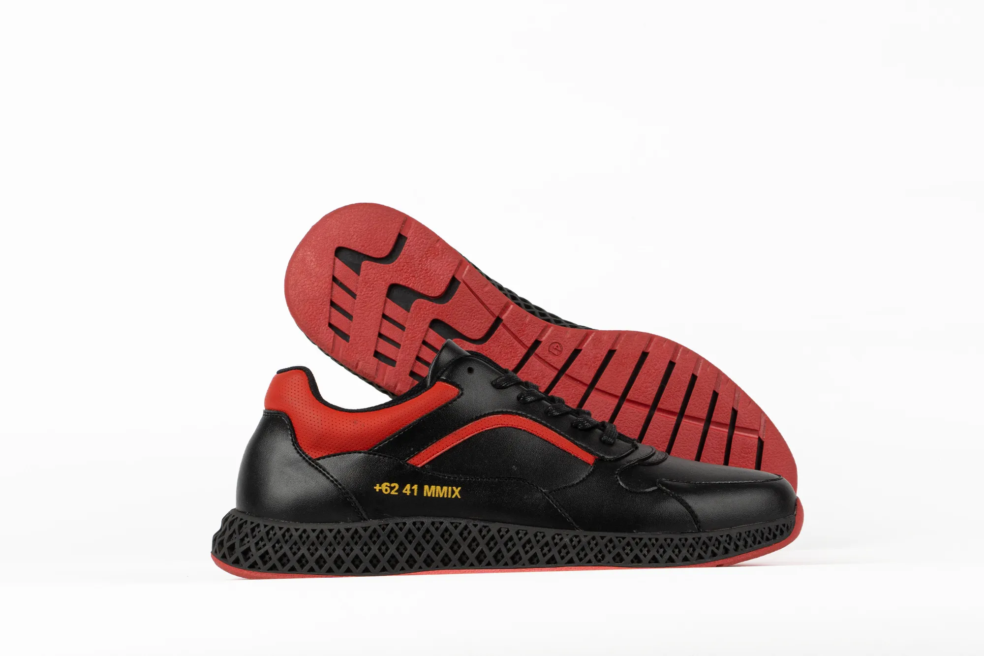DAMON | BLACK / RED | MEN