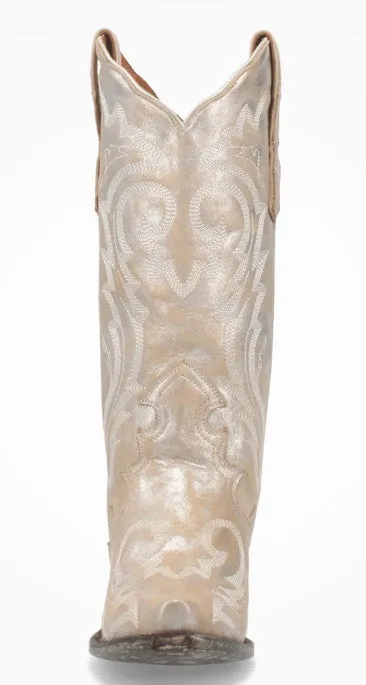 Dan Post Frost Bite DP4303 in Silver/White Ladies Cowboy Boots