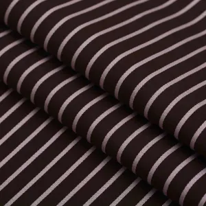 Dark Brown Pink Strip Shirt