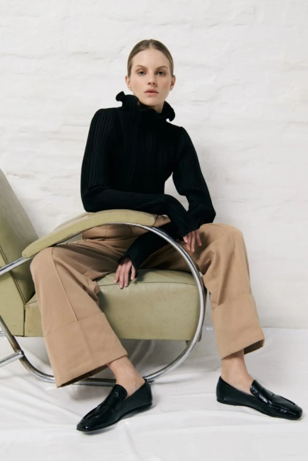 DOF STUDIOS EMILIA LOAFER NERO