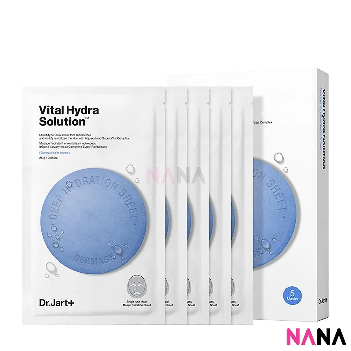 Dr. Jart  Dermask Water Jet Vital Hydra Solution (5pcs) [New Packaging]
