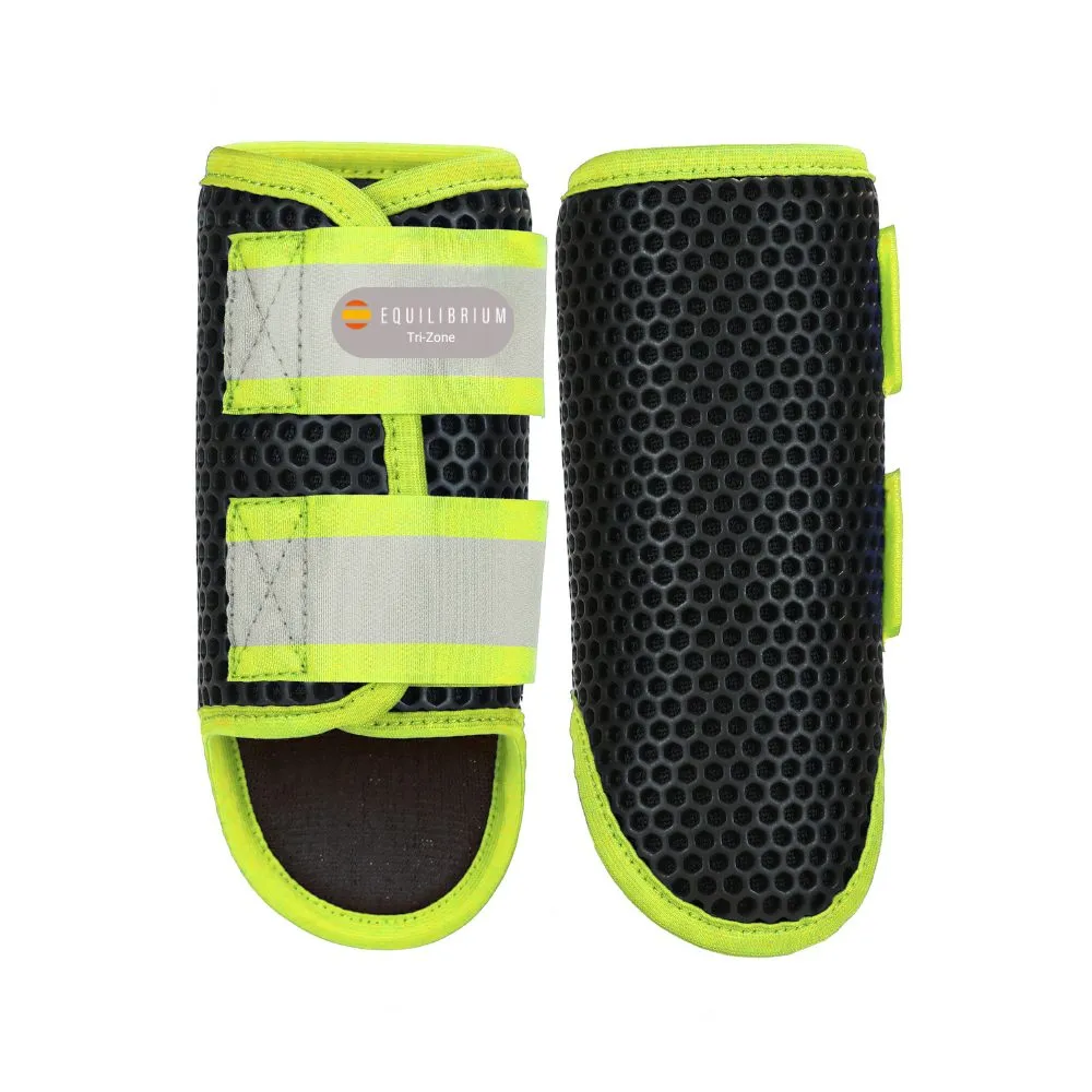Equilibrium Breathable Tri-Zone Fluorescent Yellow Brushing Boots