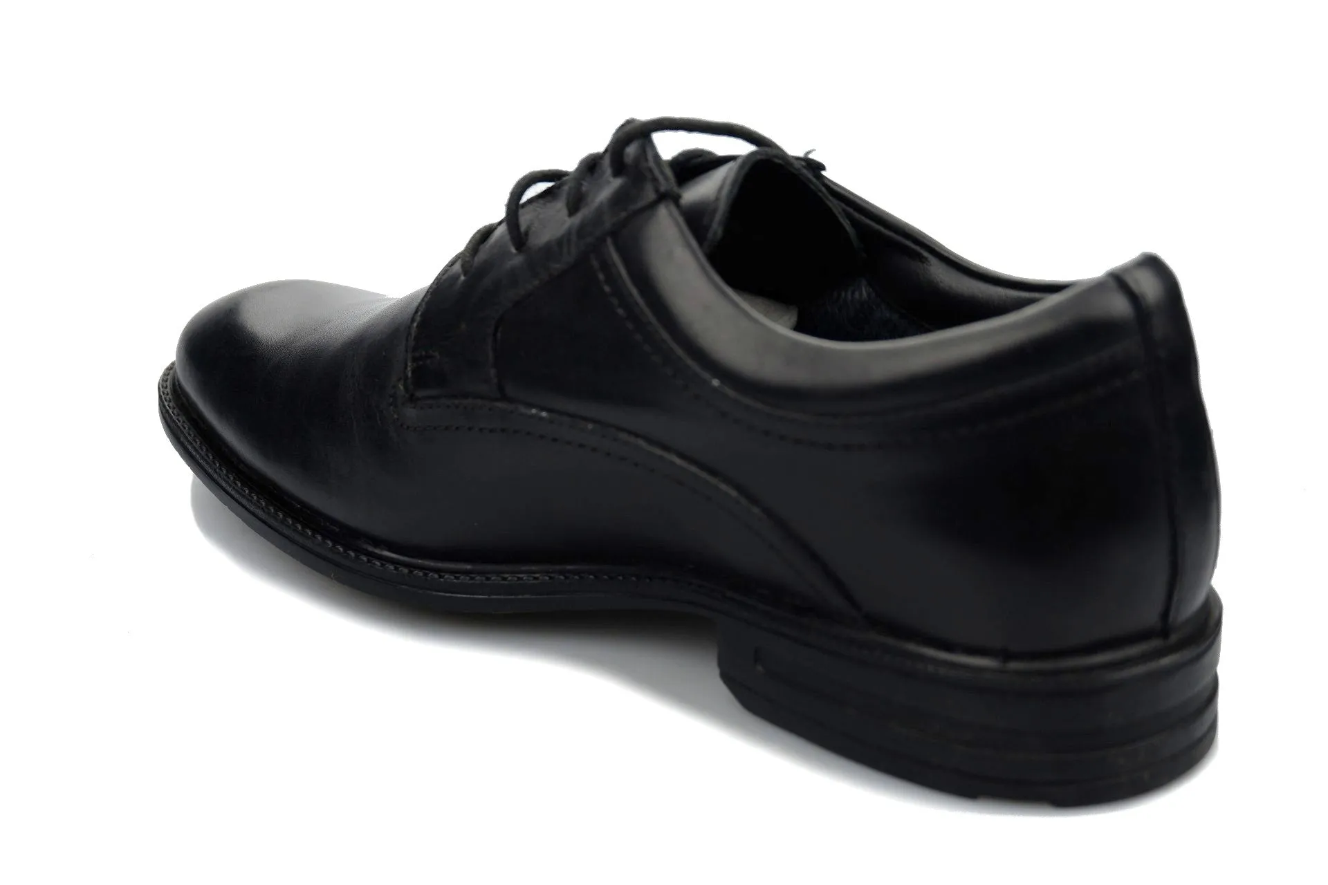 'Fall Time' men's waterproof dressed lace-up shoe - Black