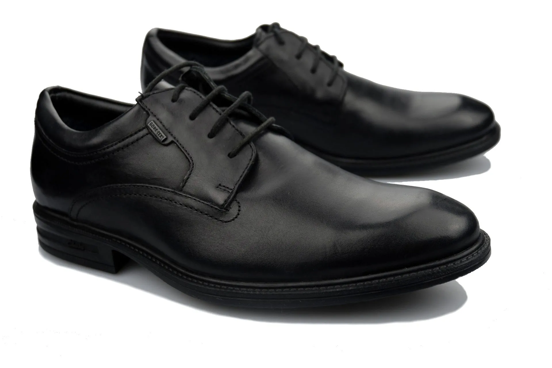 'Fall Time' men's waterproof dressed lace-up shoe - Black