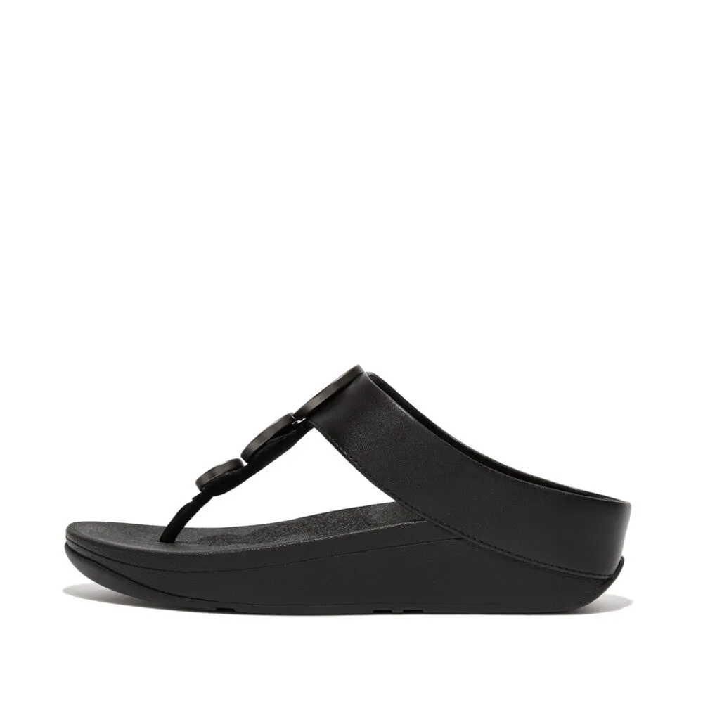 FitFlop HALO Metallic-Trim Sandals