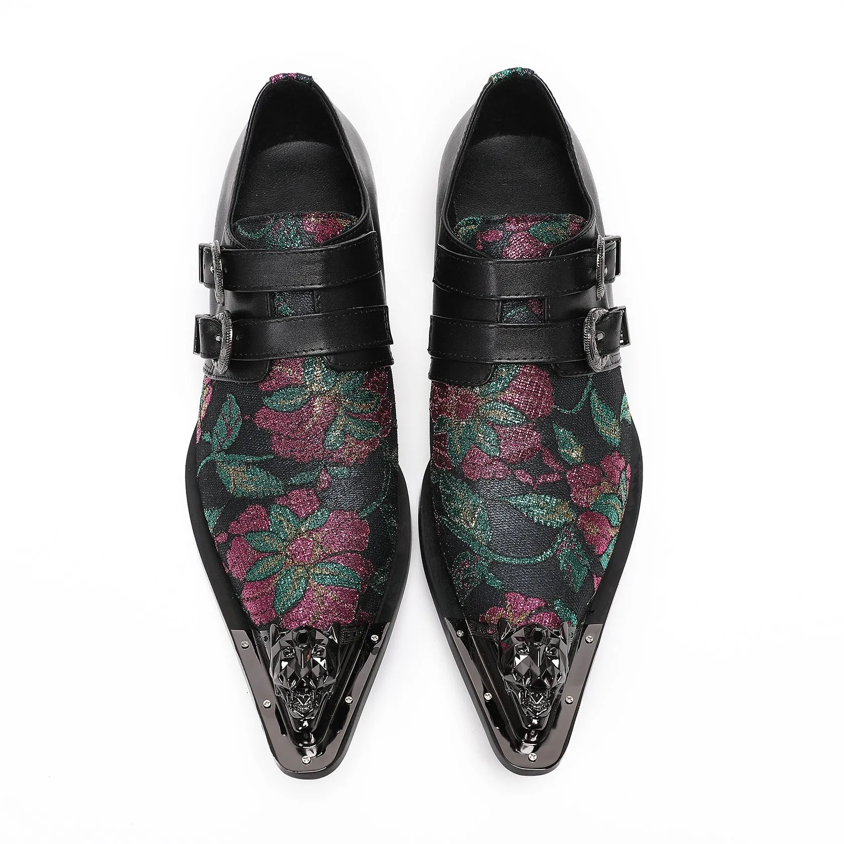 Foreign Trade 2024 Autumn Men's Business Leather Shoes Dress Wedding Groom Leather Large Size Groom Derby Shoes
