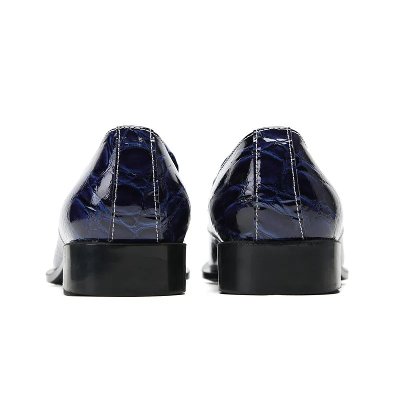Foreign trade large size shoes business formal casual cowhide leather shoes breathable soft sole British wedding shoes foreign trade shoes trendy shoes