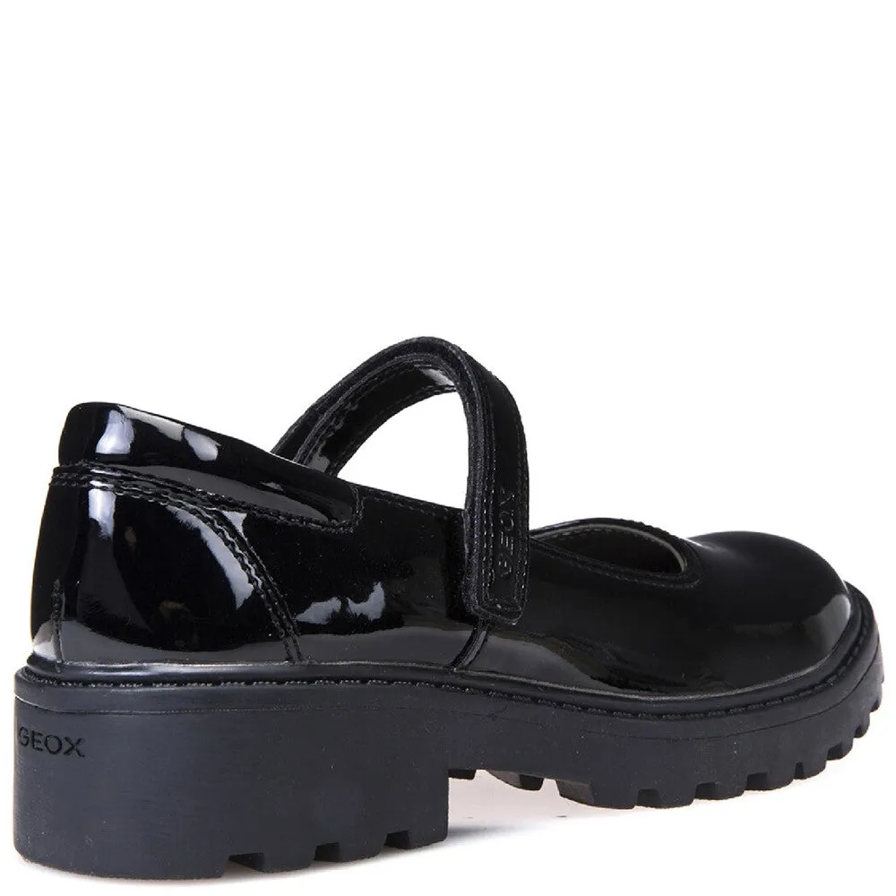 Geox J Casey G. P Touch Fastening School Shoes