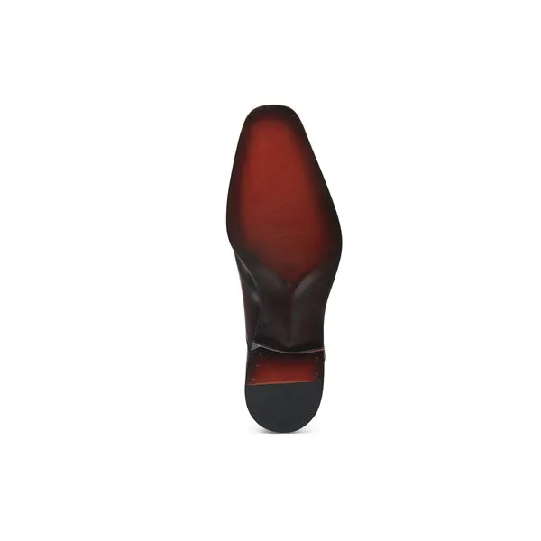 Goodyear Penny Wide Toe Leather Loafer