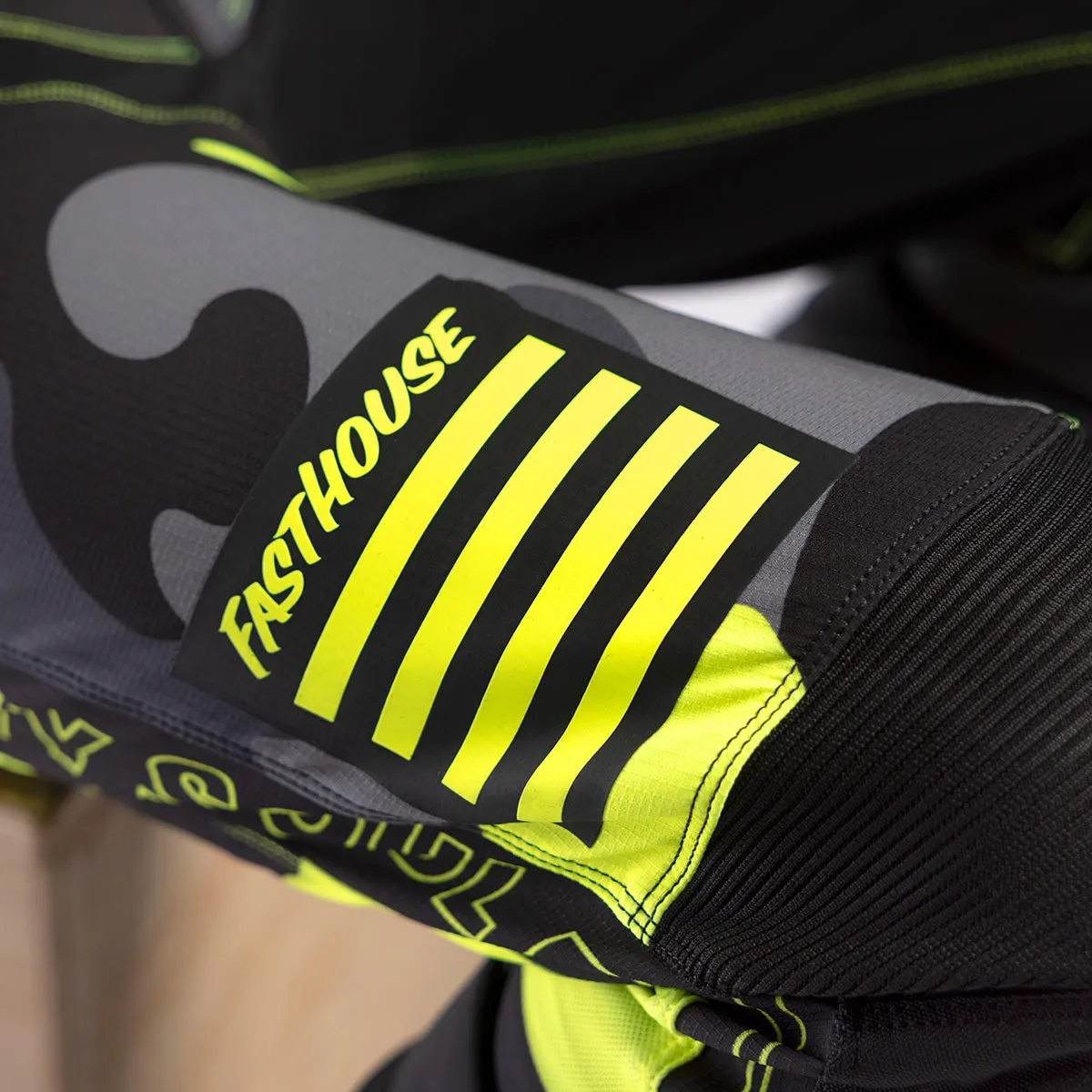 Grindhouse Riot Youth Pant - Black/High Viz