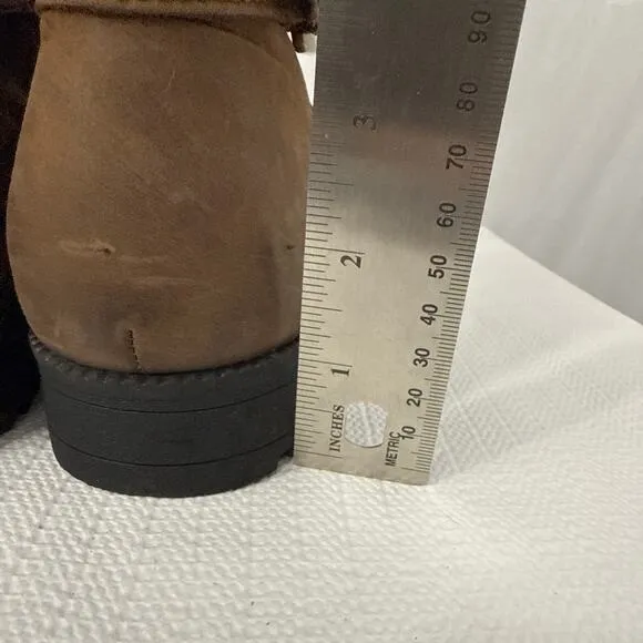 Hotter Belgravia Boots Size‎ 9.5 US Light Brown Tan Soft Leather Knee High