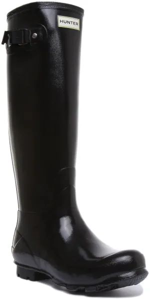 Hunter Field Tall Glos In Black For Women