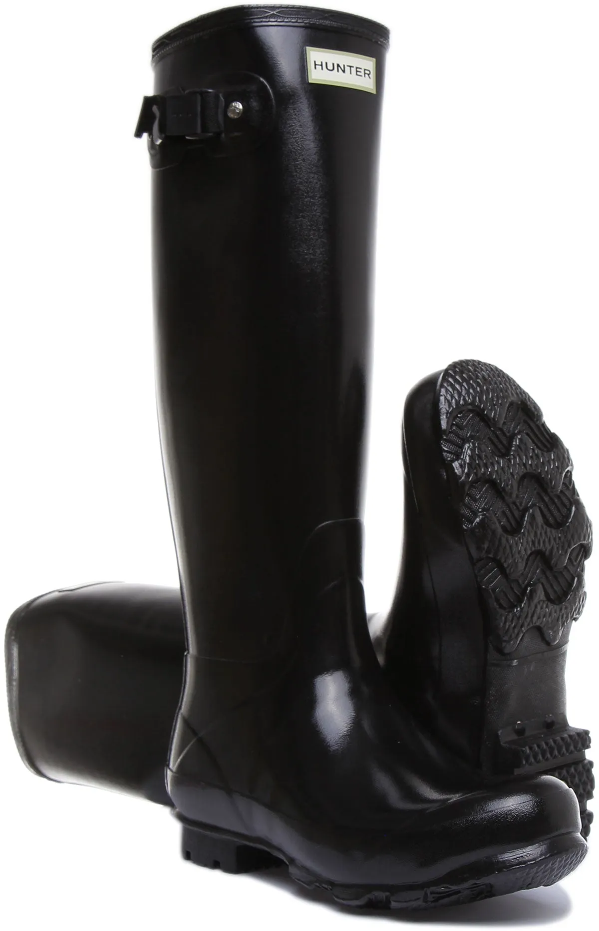 Hunter Field Tall Glos In Black For Women