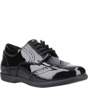 Hush Puppies Bridget Patent Senior School Shoes