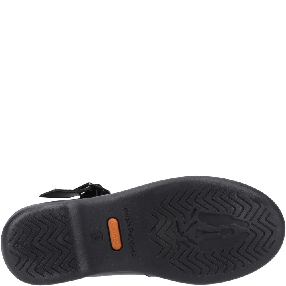 Hush Puppies Britney Patent Senior School Shoes