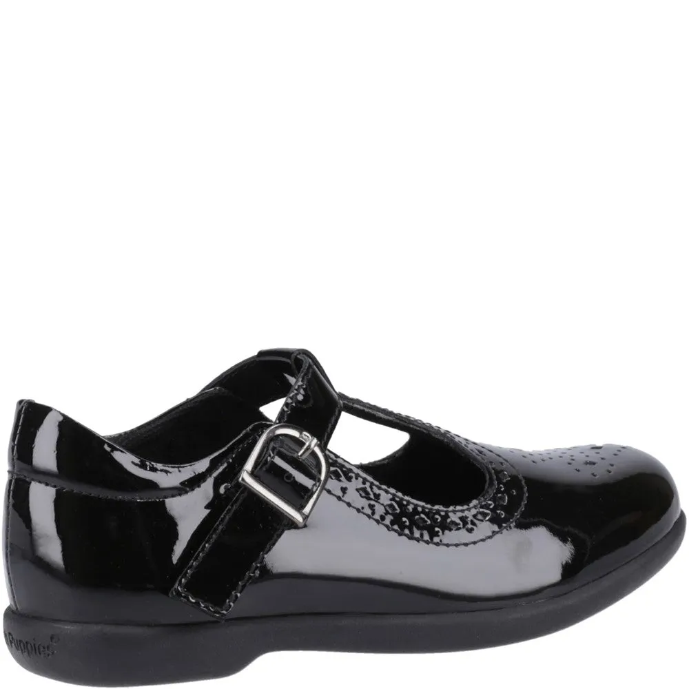 Hush Puppies Britney Patent Senior School Shoes