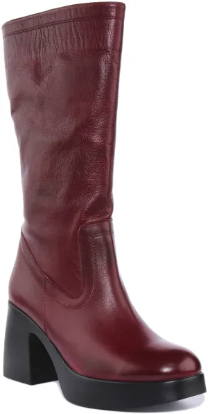 Justinreess England Paola In Burgundy For Women