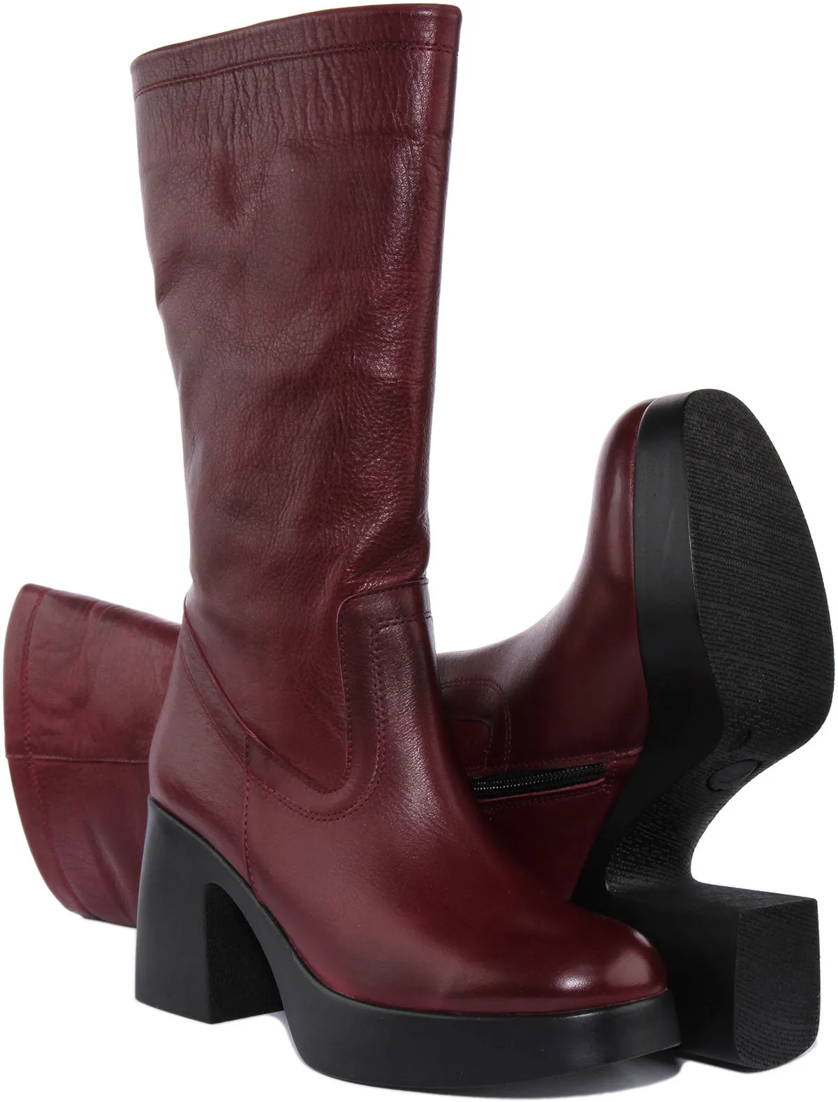 Justinreess England Paola In Burgundy For Women