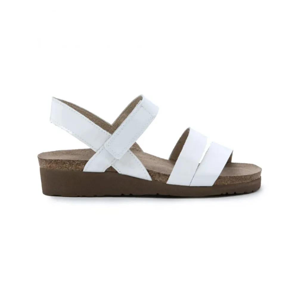 Kayla Porcelan Patent Leather Sandal (7806-HBB)