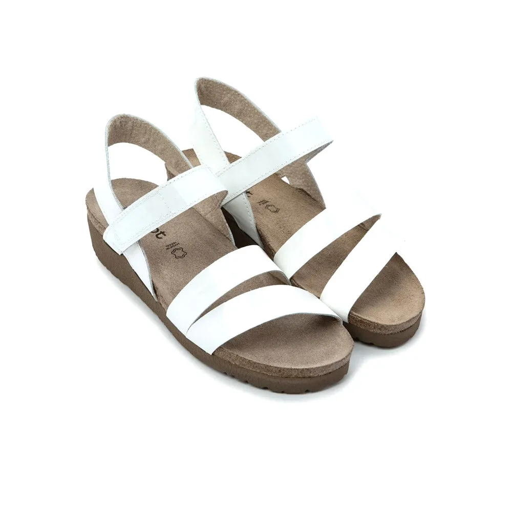Kayla Porcelan Patent Leather Sandal (7806-HBB)