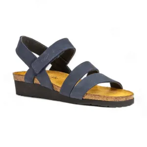 Kayla Sandal Navy Velvet (7806-D74)