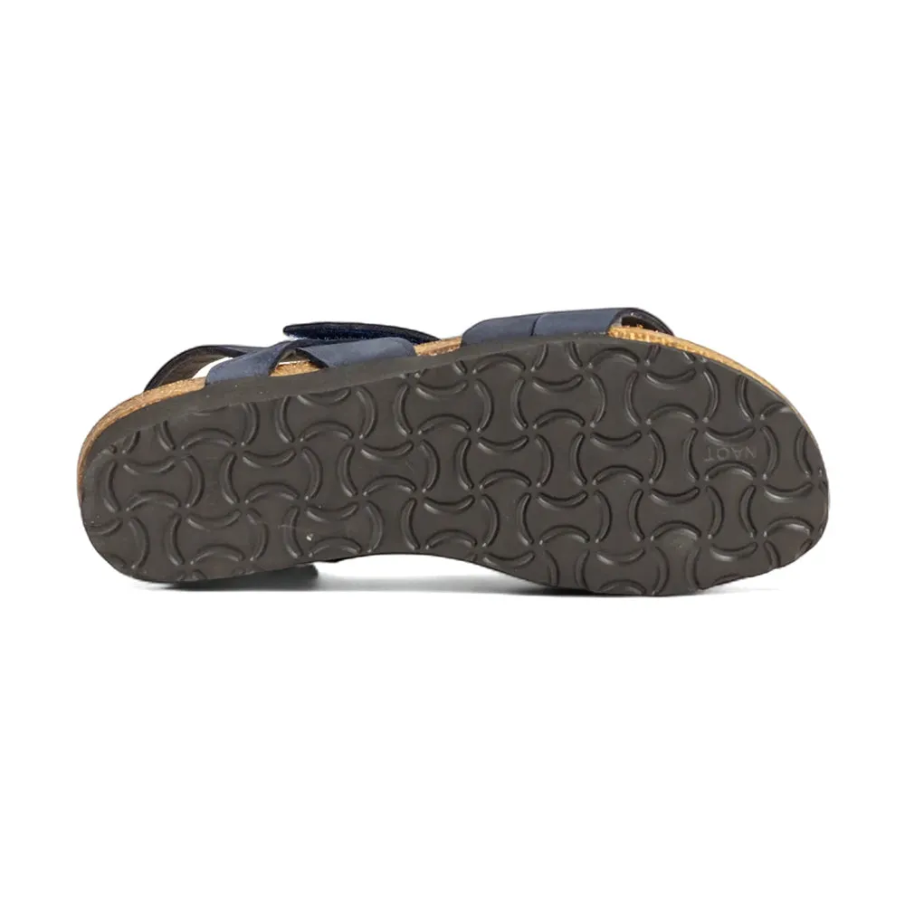 Kayla Sandal Navy Velvet (7806-D74)